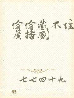 偷偷藏不住积灰广播剧