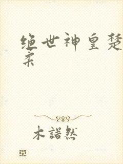 绝世神皇楚枫苏柔