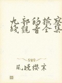 九部的检察官在线观看全集高清免费