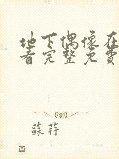 地下偶像在线观看完整免费版全集