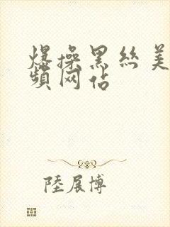 爆操黑丝美女视频网站