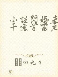 小说闪婚老公是千亿首富免费阅读