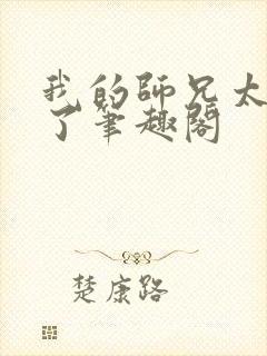 我的师兄太稳健了笔趣阁