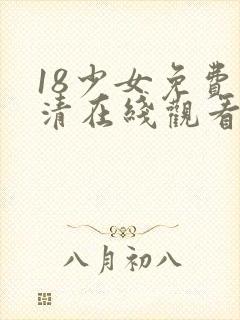 18少女免费高清在线观看电视剧封面
