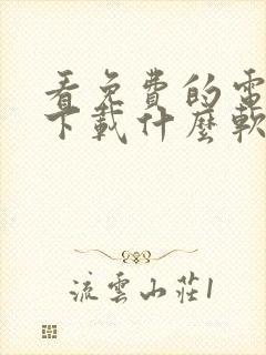 看免费的电视剧下载什么软件