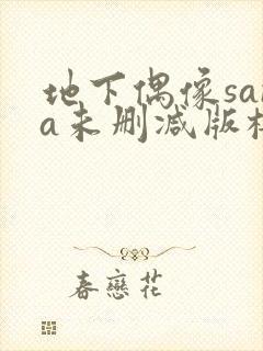 地下偶像sana未删减版樱花在线看封面