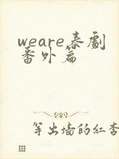 weare泰剧番外篇