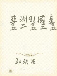 亚洲91国产一区二区三区