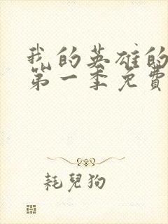 我的英雄的学院第一季免费观看