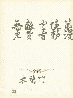 无敌少侠第三季免费看动漫封面