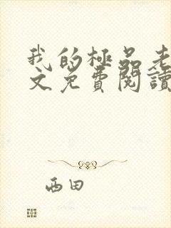 我的极品老婆全文免费阅读免费