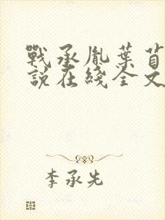 战承胤叶苜苜小说在线全文阅读