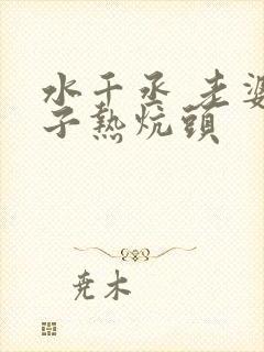 水千丞 老婆孩子热炕头封面