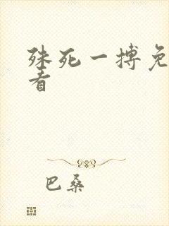 殊死一搏免费观看