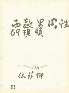 西欧男同性1069视频