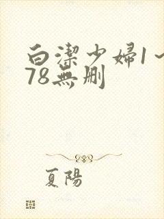 白洁少妇1～178无删