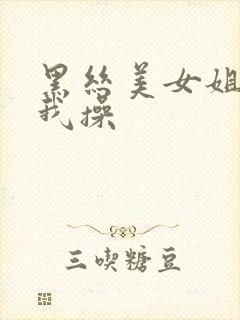 黑丝美女姐姐被我操