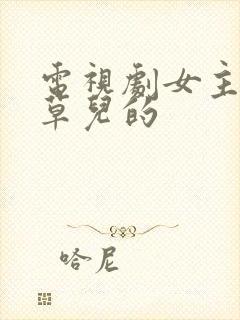 电视剧女主角叫草儿的封面