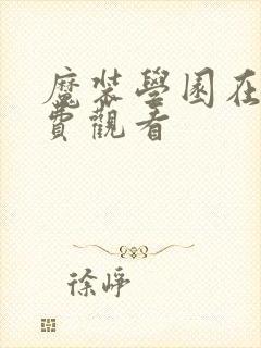 魔装学园在线免费观看