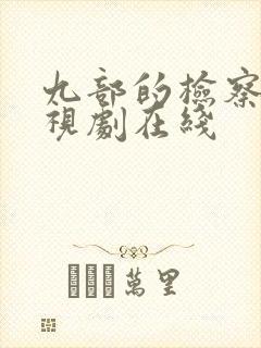 九部的检察官电视剧在线