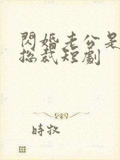 闪婚老公是亿万总裁短剧封面