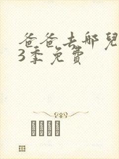 爸爸去哪儿第季3季免费