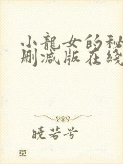 小龙女的秘密无删减版在线播放封面