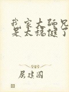 我家大师兄实在是太稳健了 小说