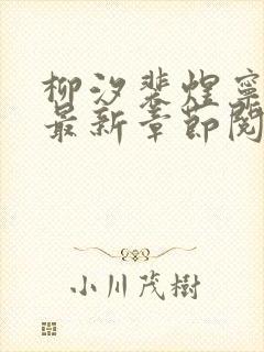 柳汐裴煜宁小说最新章节阅读提示