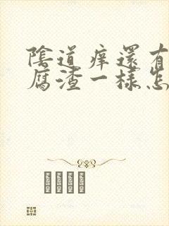 阴道痒还有像豆腐渣一样怎么办