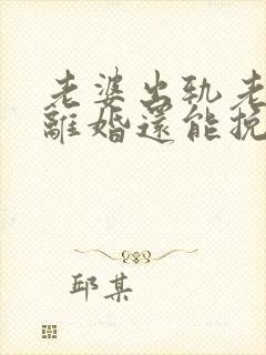 老婆出轨老公要离婚还能挽回么封面