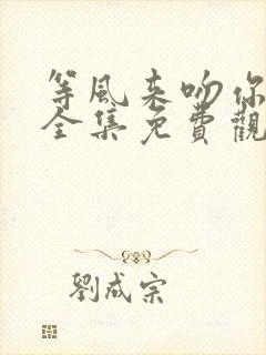 等风来吻你短剧全集免费观看封面