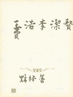 王浩李洁赘婿免费封面