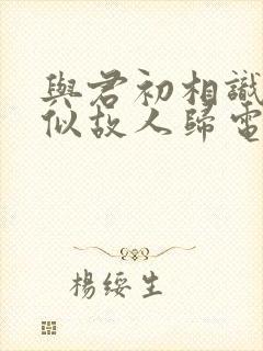 与君初相识·恰似故人归电视剧免费看