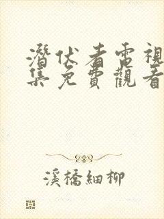 潜伏者电视剧全集免费观看完整版高清