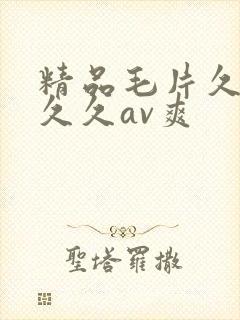 精品毛片久久久久久av爽