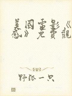 美国电影《第六感》免费观看