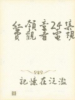 红领章24集免费观看电视剧