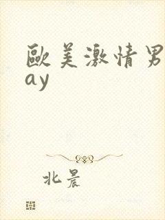 欧美激情男同gay