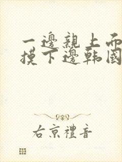 一边亲上面一边摸下边韩国封面