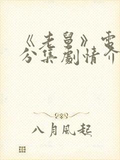 《老舅》电视剧分集剧情介绍