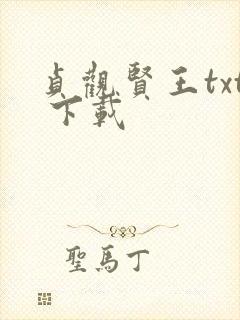 贞观贤王txt 下载