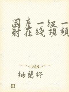 国产一级一片内射在线视频