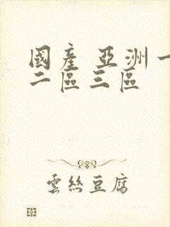 国产 亚洲一区二区三区