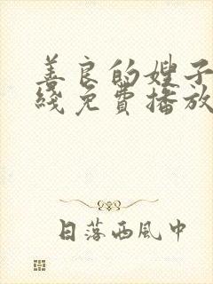 善良的嫂子9在线免费播放