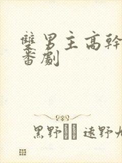 双男主高干动漫番剧