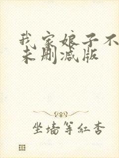 我家娘子不对劲未删减版封面