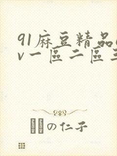 91麻豆精品av一区二区三区在线