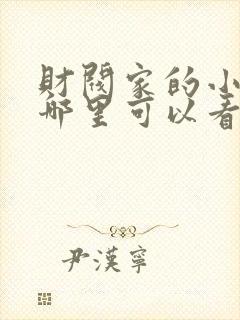 财阀家的小儿子哪里可以看