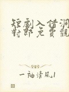 短剧入错洞房嫁对郎免费观看全集高清